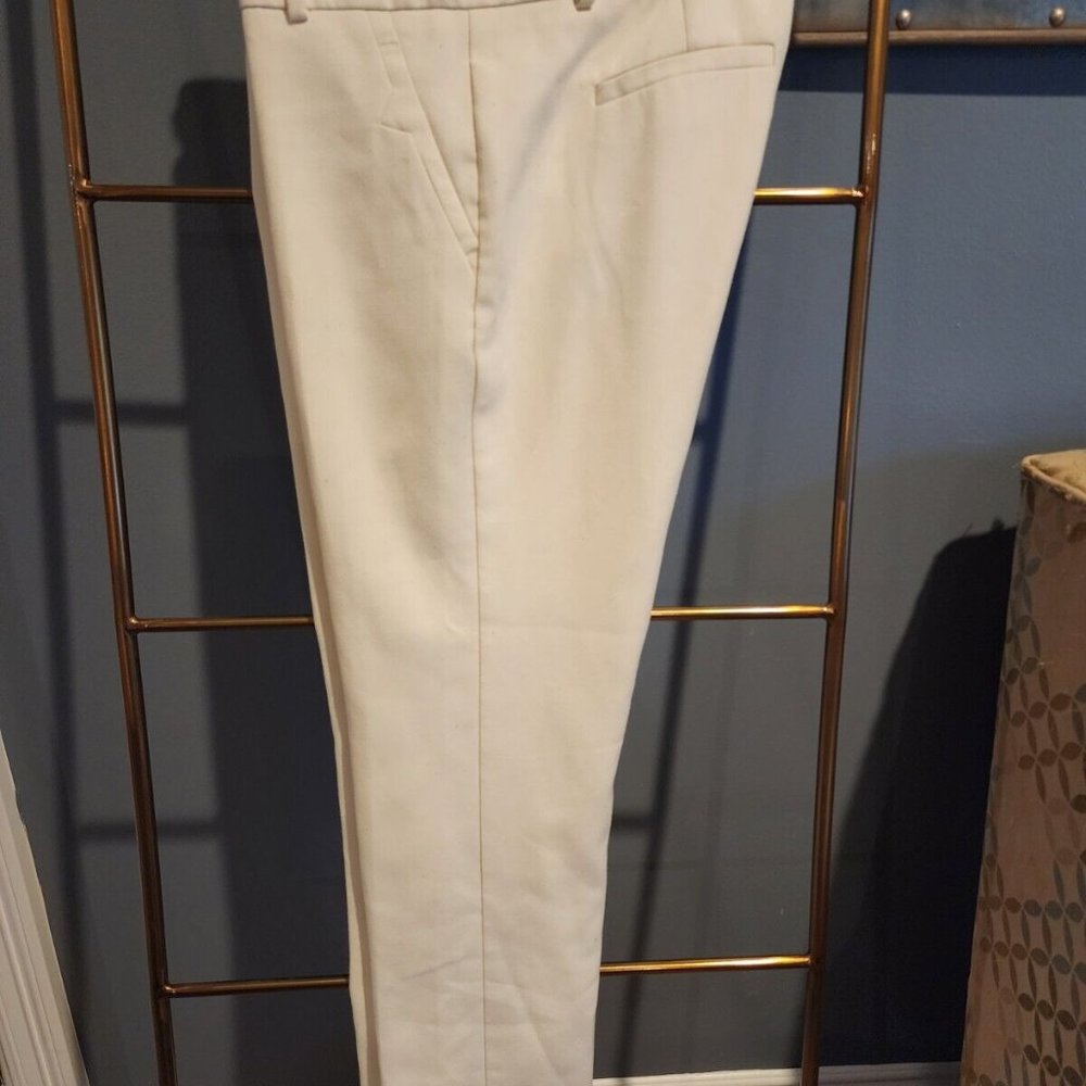 The Limited Winter White Crop Dress Trousers size 4